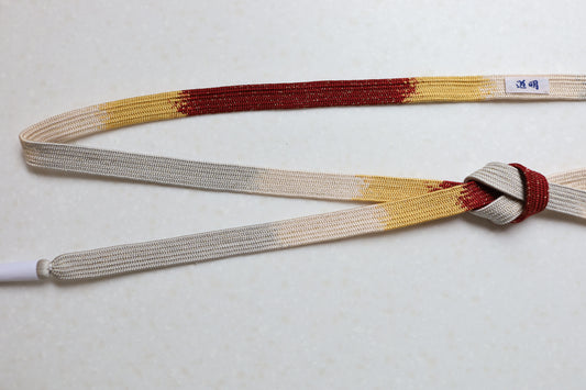 高麗組「阿弥陀経」〈帯締め〉