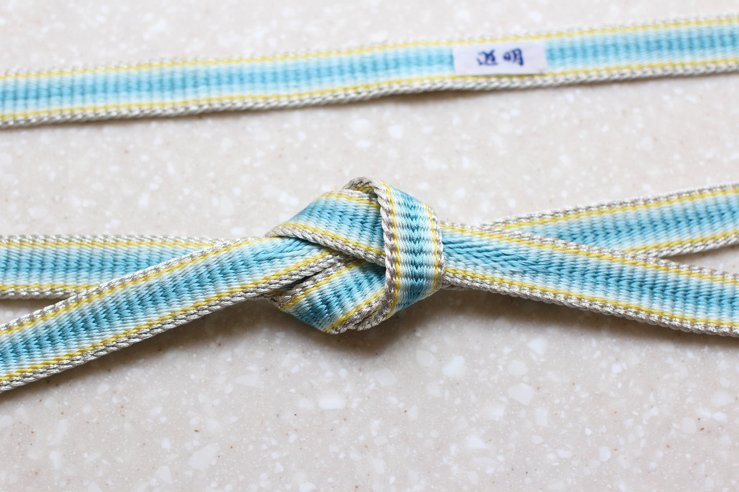 鎌倉組「水鏡」青〈帯締め〉