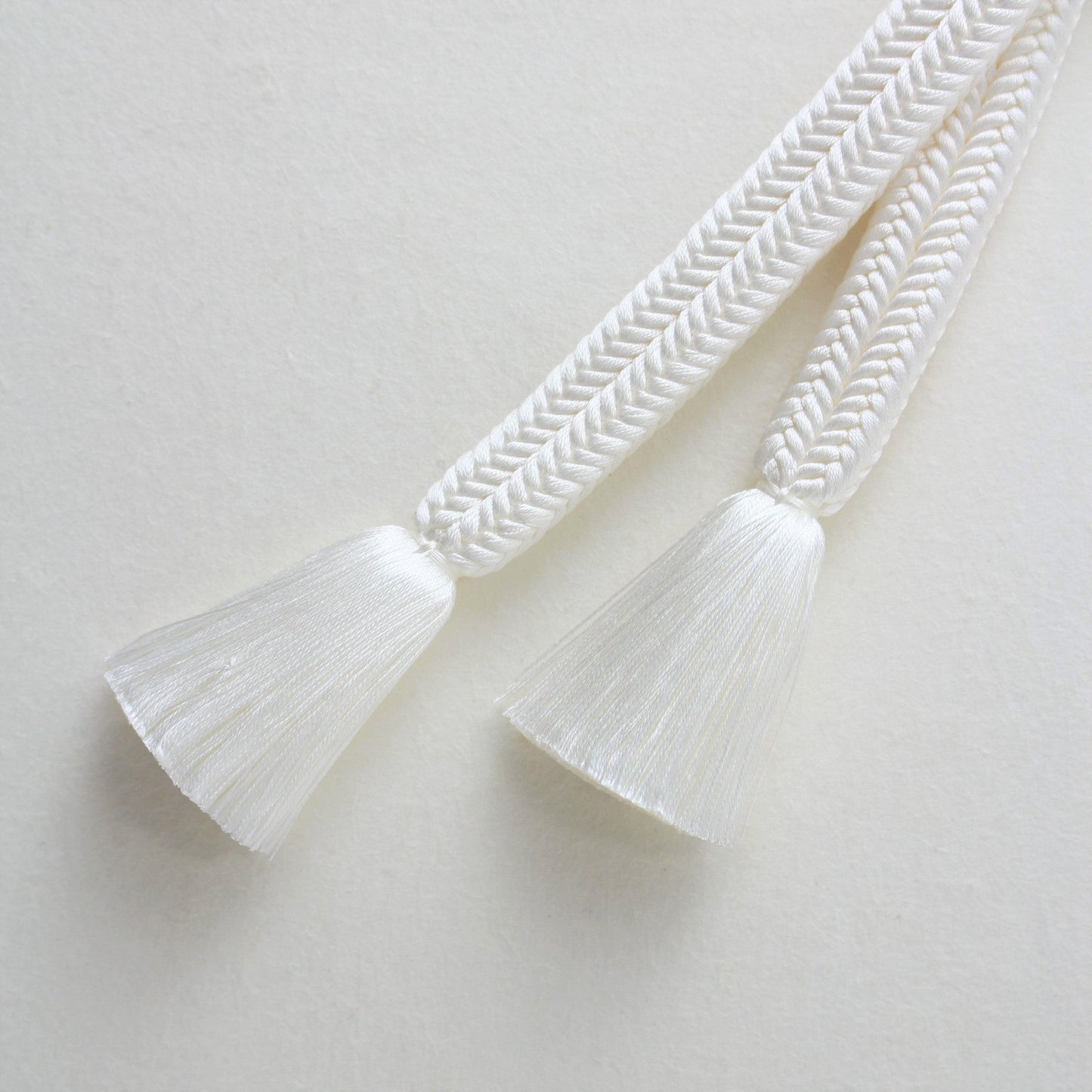 冠組 白〈帯締め〉