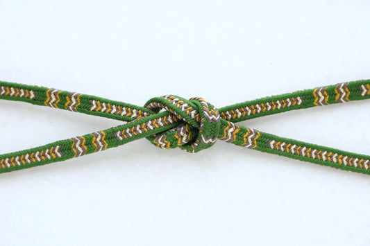 御岳組「糸竹」緑〈帯締め〉