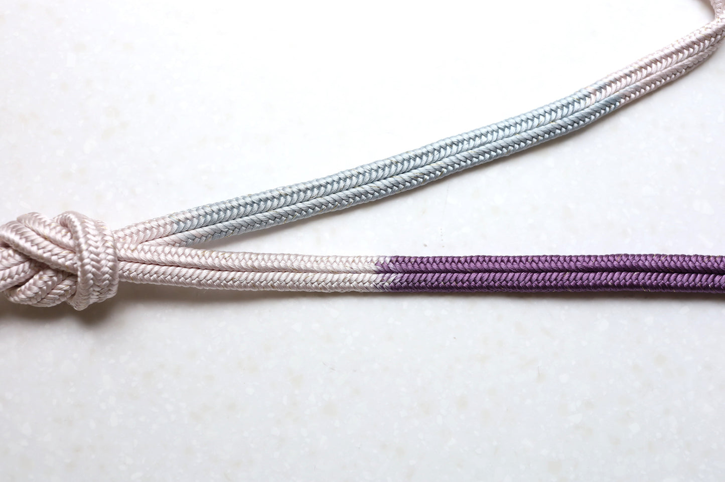 冠組 両手先段「玉水」〈帯締め〉