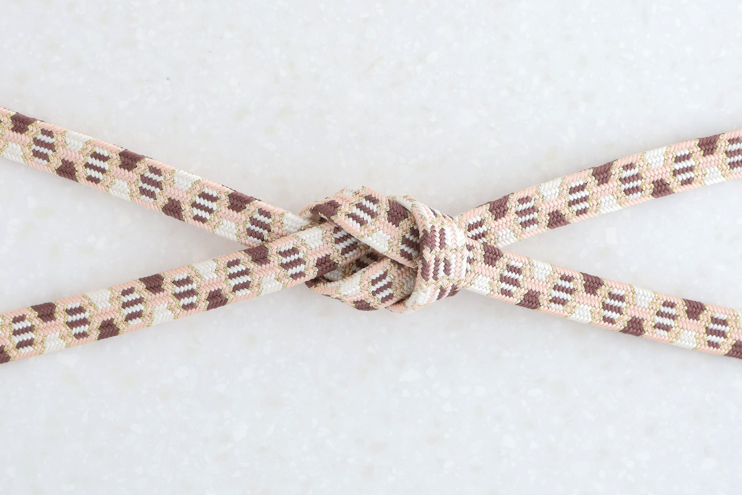 亀甲組 薄紅〈帯締め〉10月頒布品