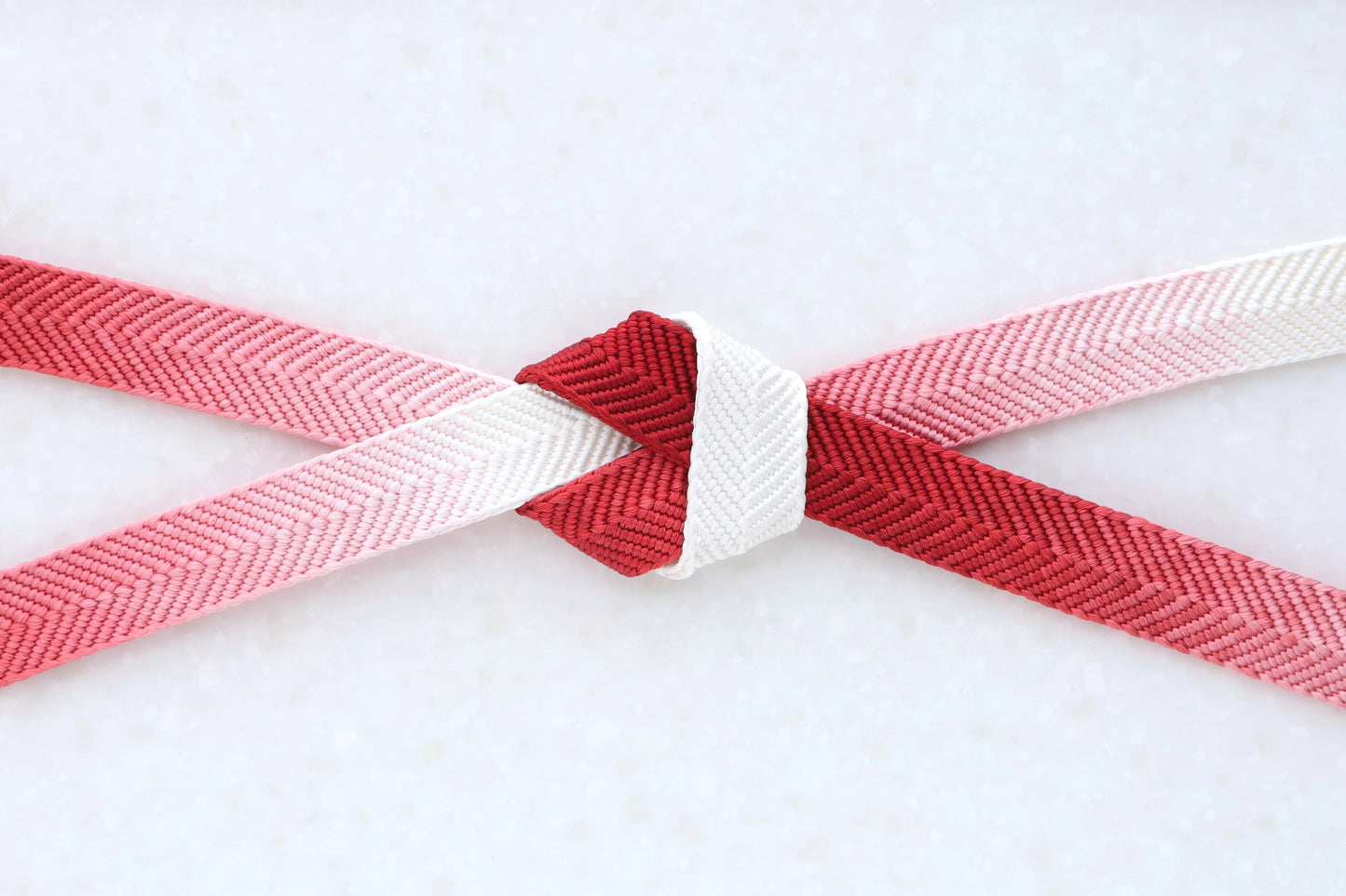 笹浪組 大暈し「臙脂」〈帯締め〉11月頒布品