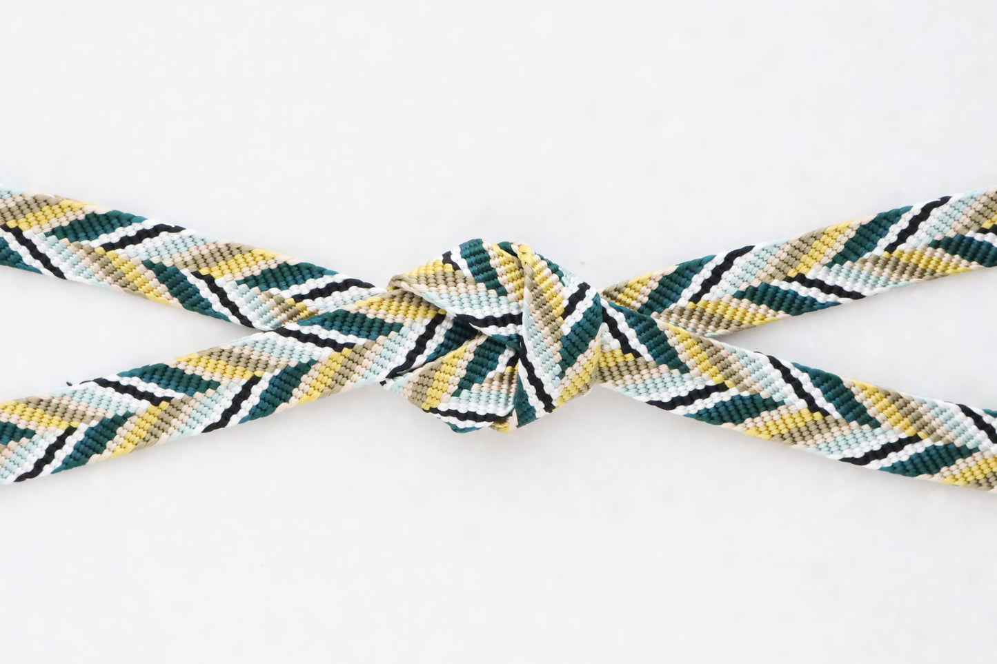 笹浪組 「鴛鴦」緑〈帯締め〉12月頒布品