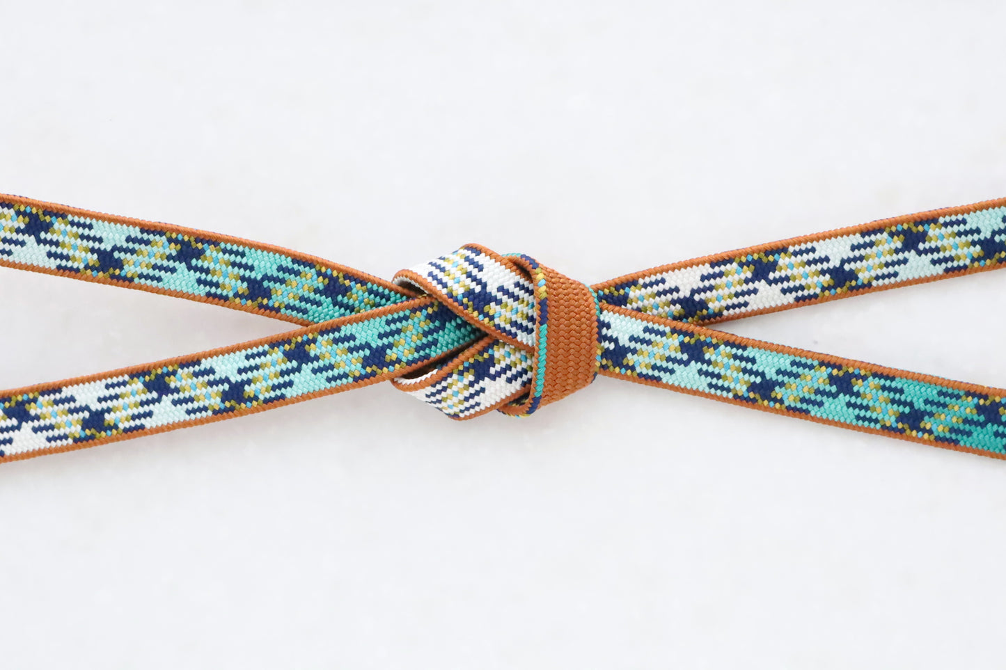 高麗組「孔雀色」〈帯締め〉