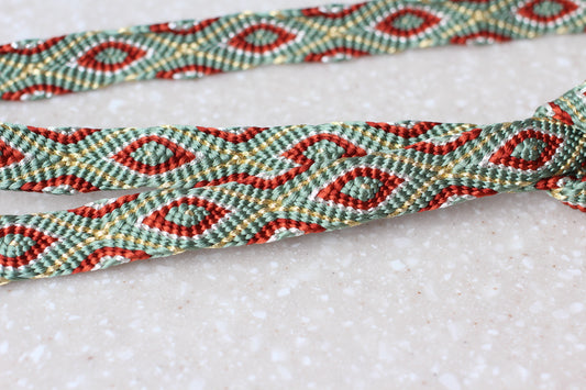 唐組「幡垂飾」緑〈帯締め〉