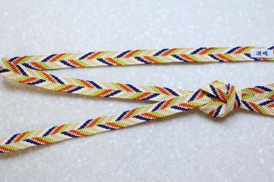 笹浪組「桃山」大正桃山〈帯締め〉