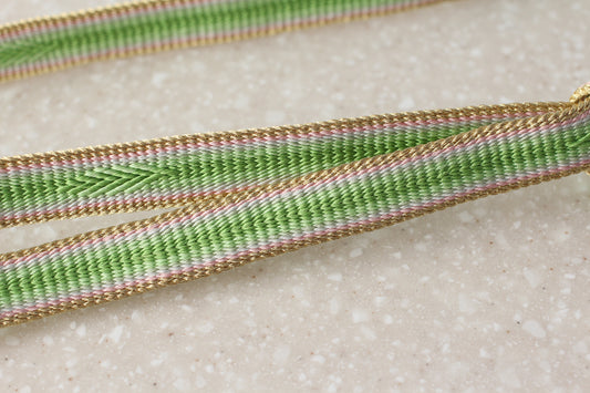 鎌倉組「水鏡」薄緑〈帯締め〉