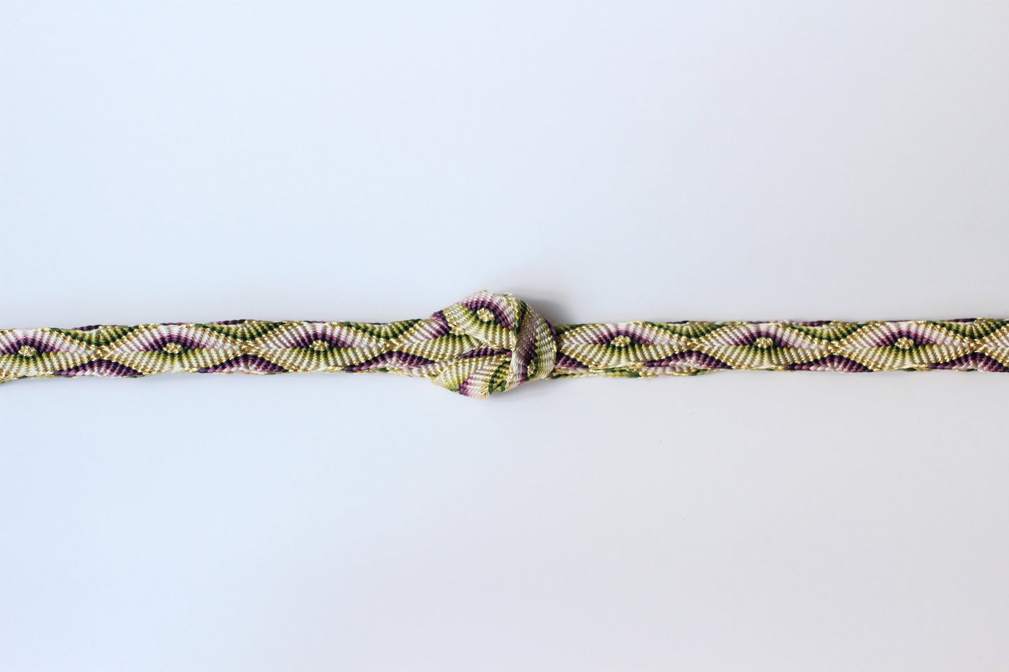 唐組「春秋」 紫・緑〈帯締め〉