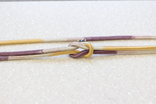 奈良組 四色段「甘洲」〈帯締め〉