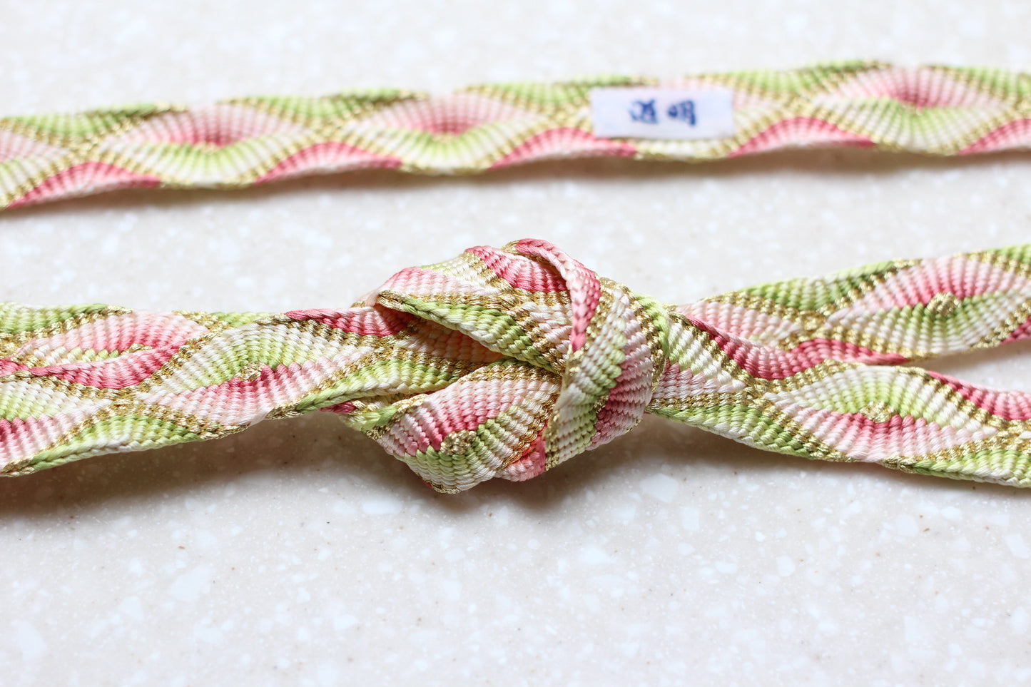 唐組「春秋」紅・鶸〈帯締め〉