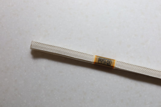 Sazanami-gumi three-quarter cord white <three-quarter cord for obi fastening>
