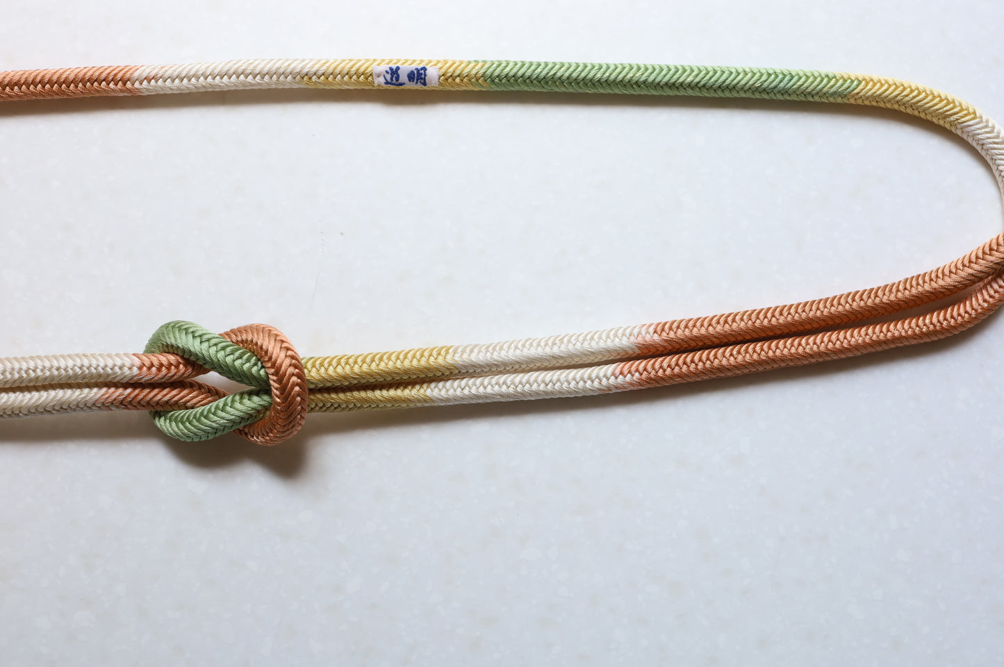 奈良組 四色段「蘇合香」〈帯締め〉