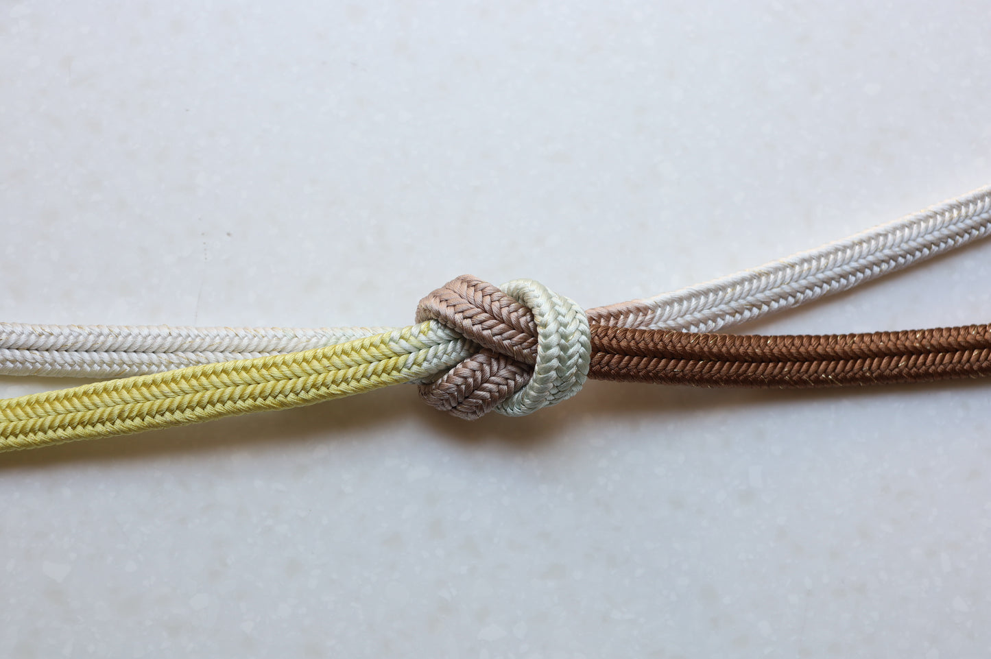 冠組 両手先段 「穂波」〈帯締め〉