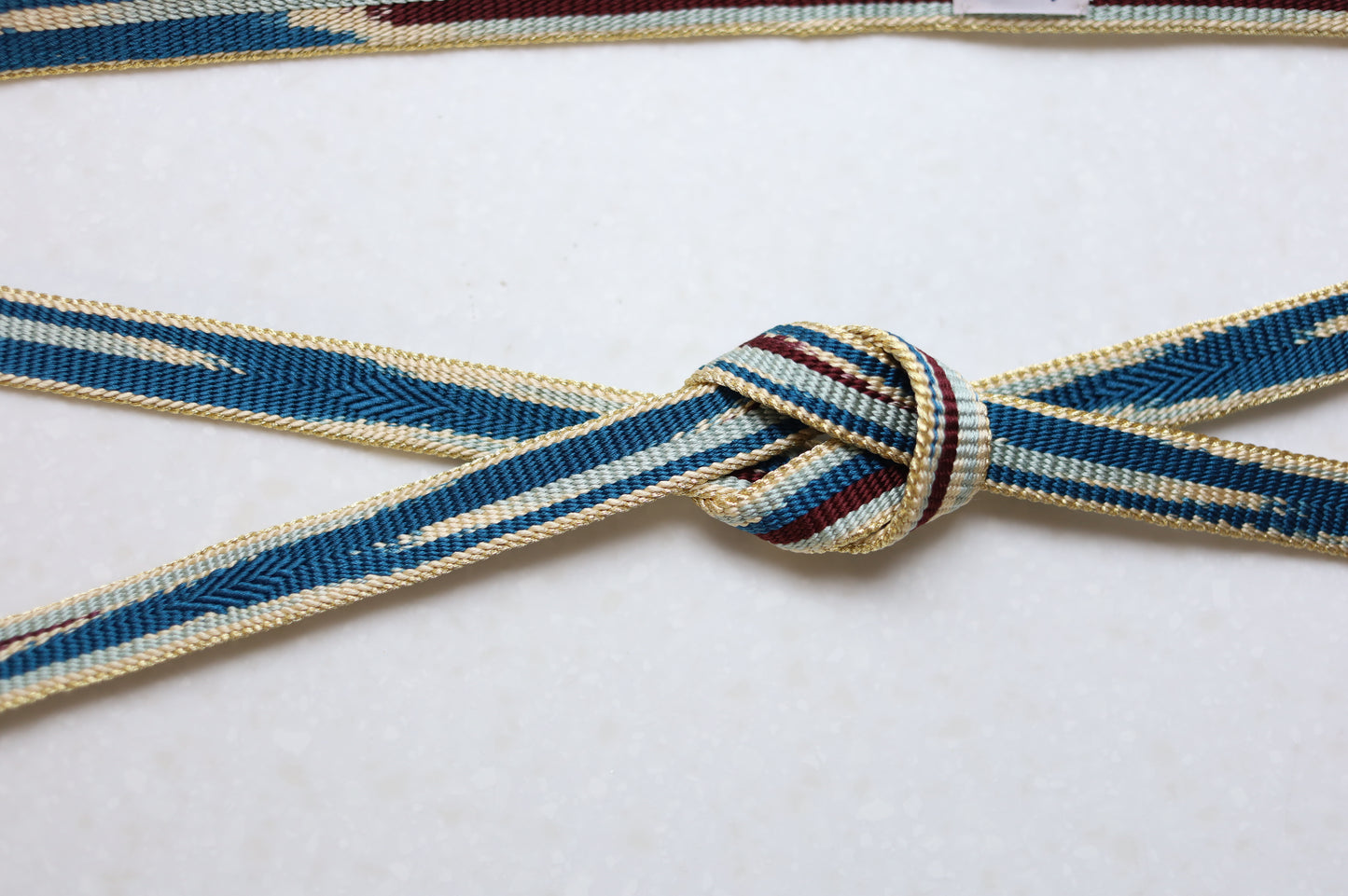 鎌倉組「浮糸」紺・小豆〈帯締め〉