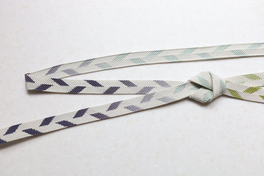 笹浪組「五雲」淡青〈帯締め〉