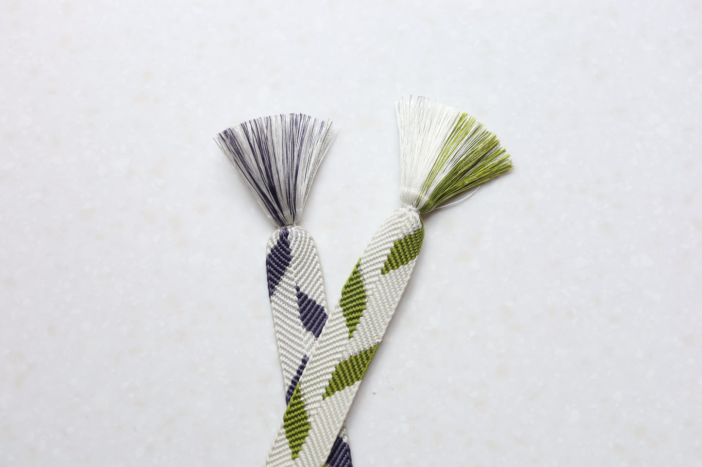 笹浪組「五雲」淡青〈帯締め〉