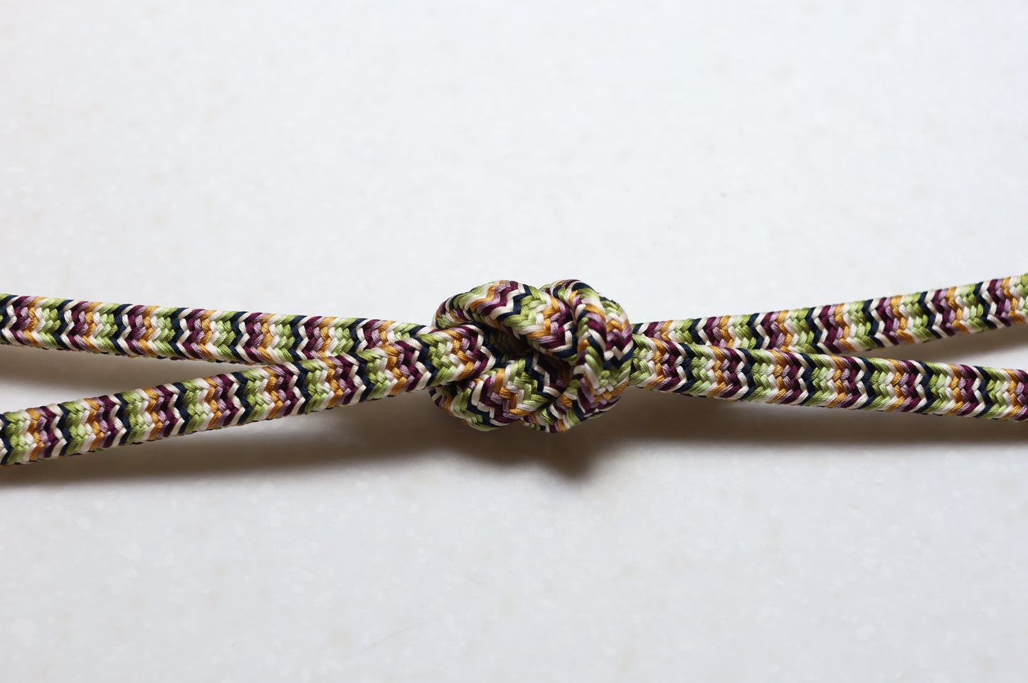 御岳組「五舞鸞」紫・緑〈帯締め〉