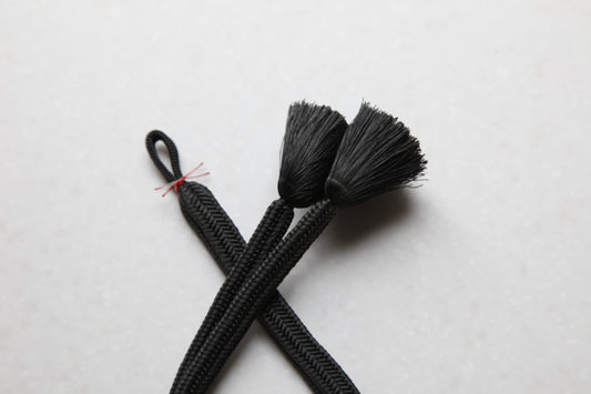 Crown Gumi Men's haori cord black