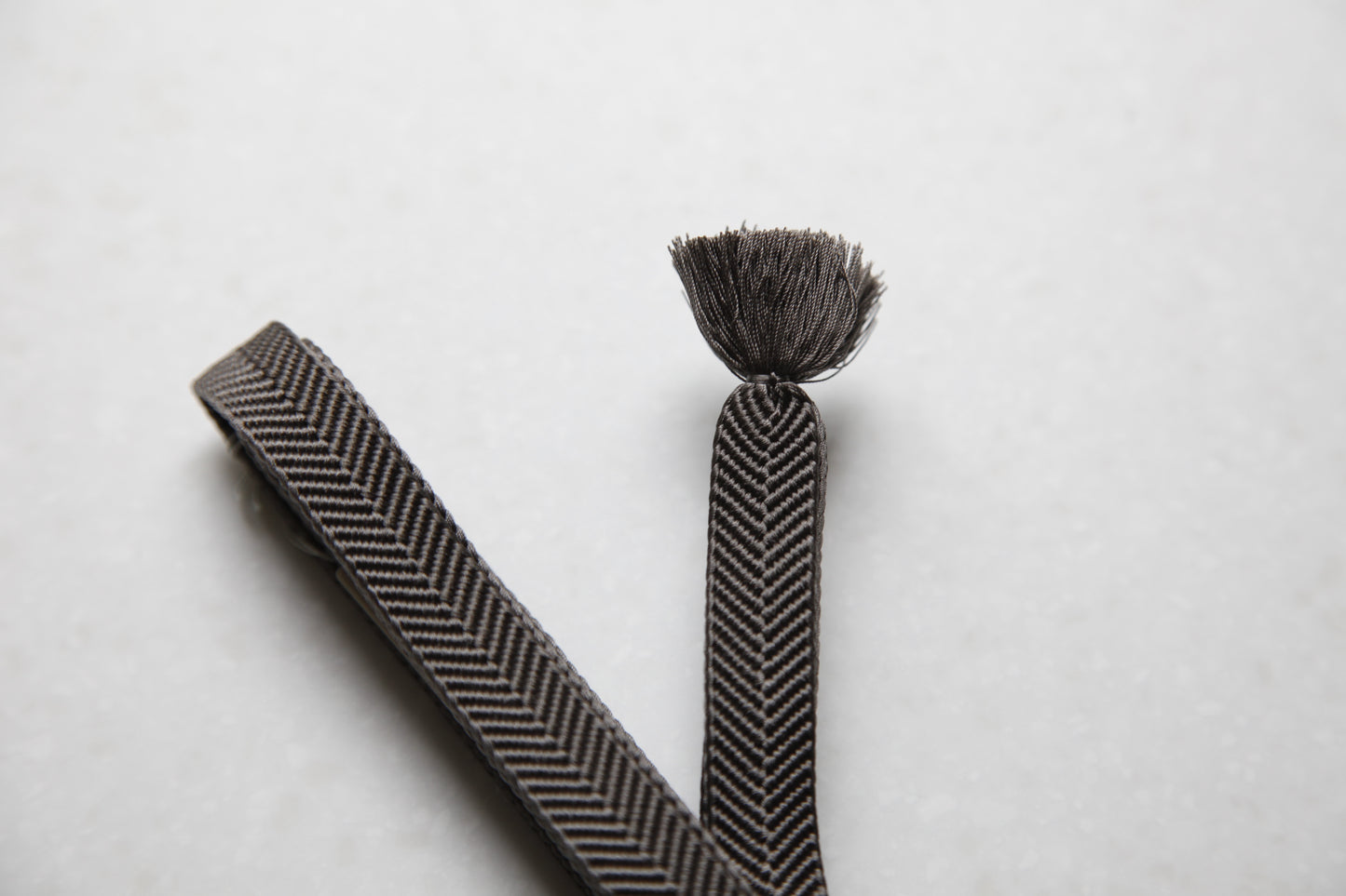 笹浪組 大刀下緒(220cm) 皂色〈刀剣用下緒〉