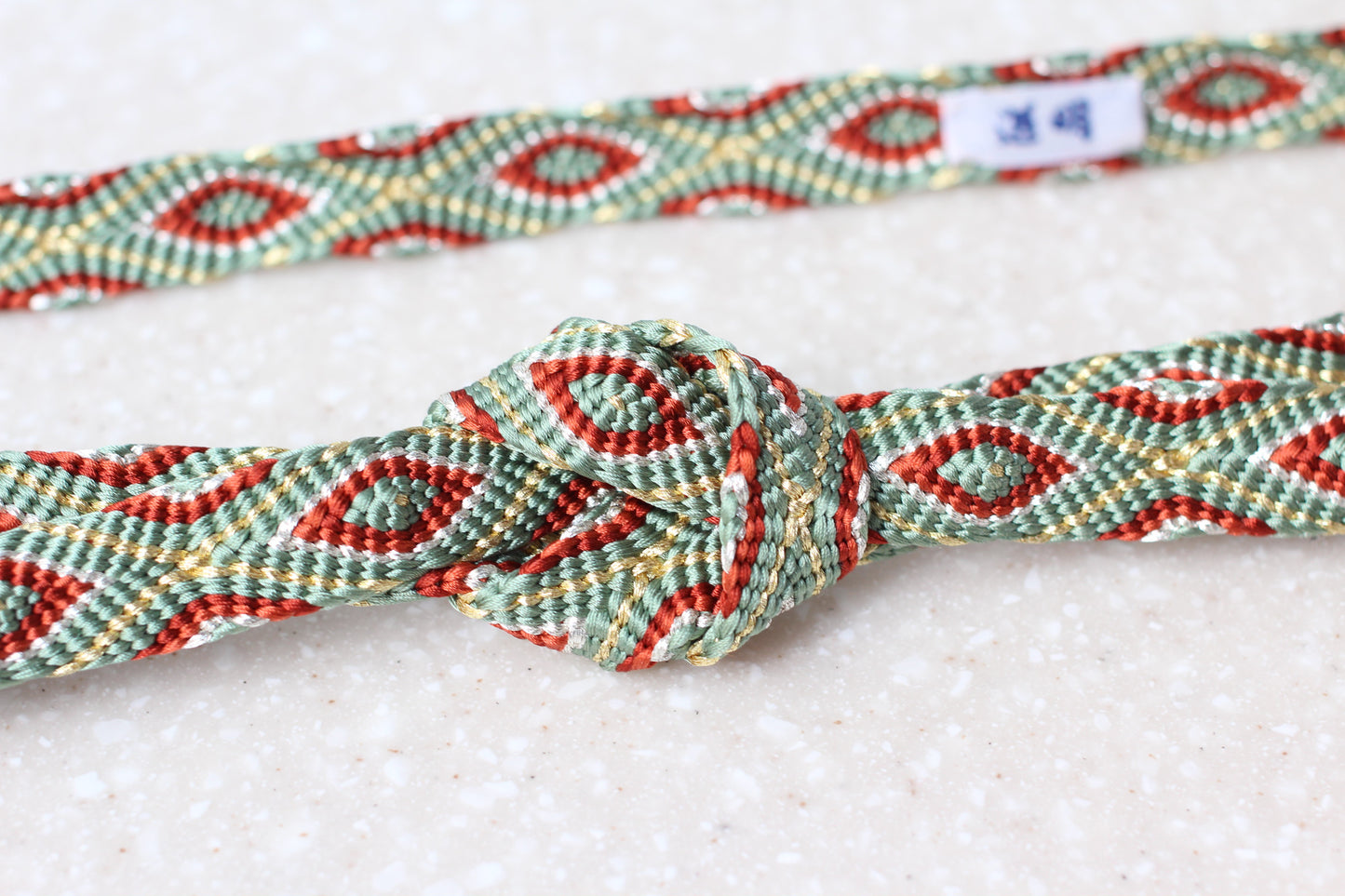 唐組「幡垂飾」緑〈帯締め〉