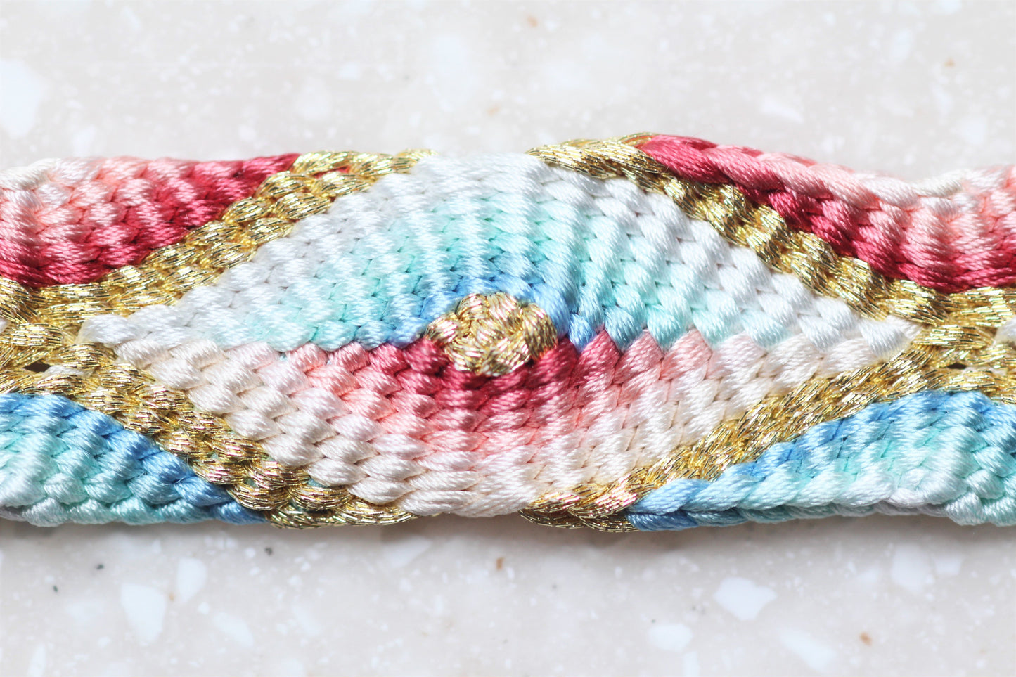 唐組「春秋」臙脂・青藍〈帯締め〉