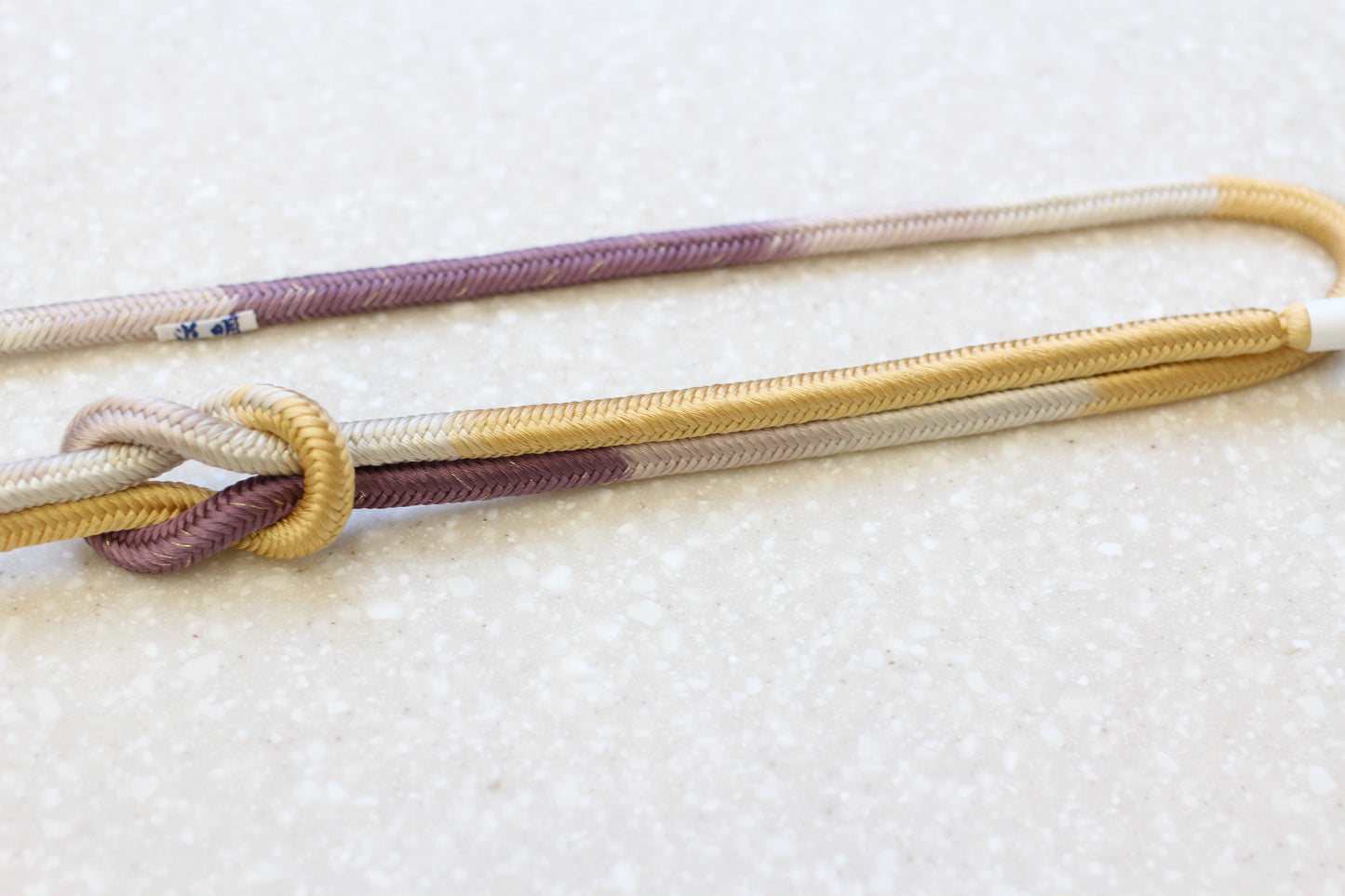 奈良組 四色段「甘洲」〈帯締め〉