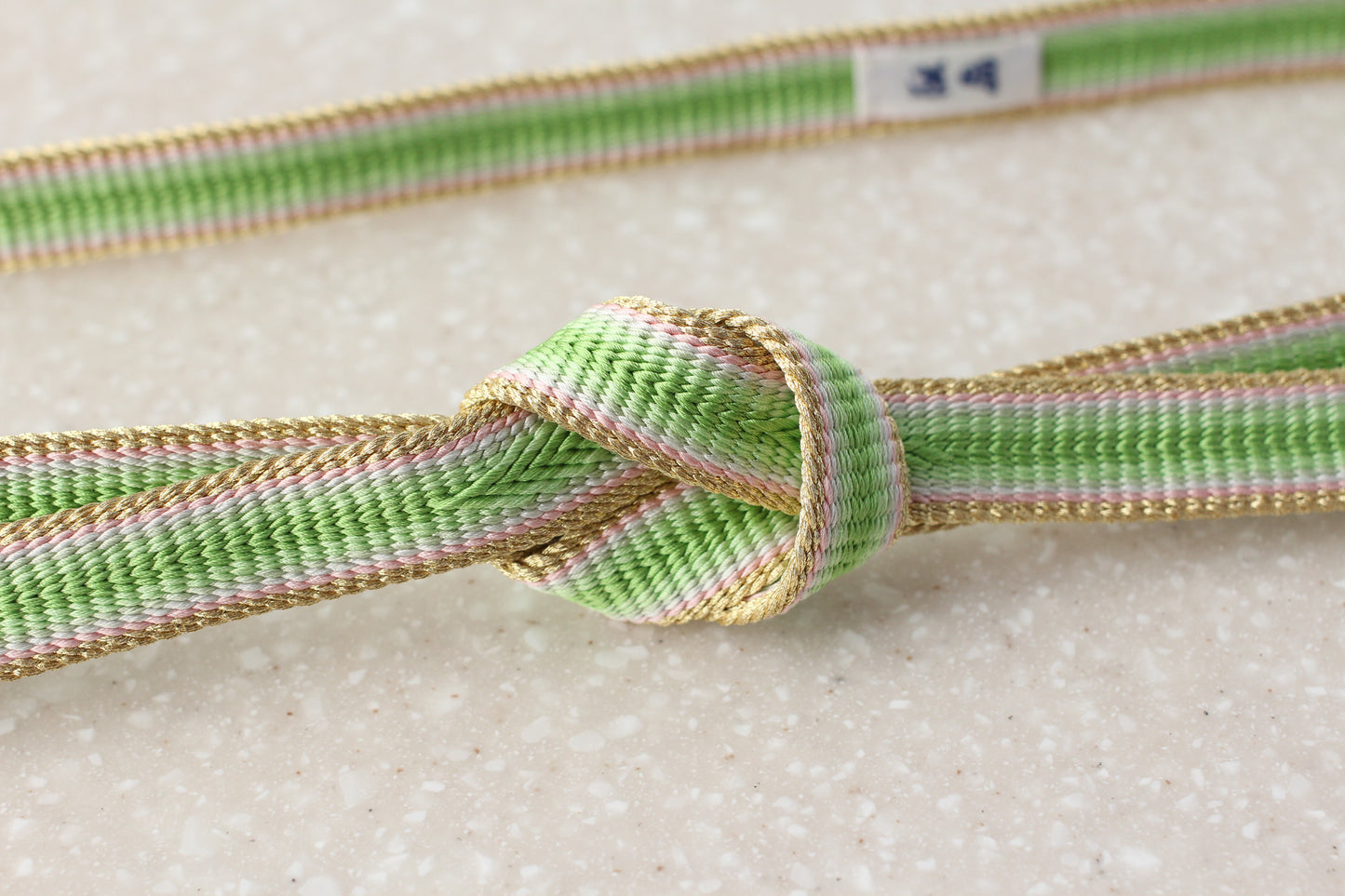 鎌倉組「水鏡」薄緑〈帯締め〉