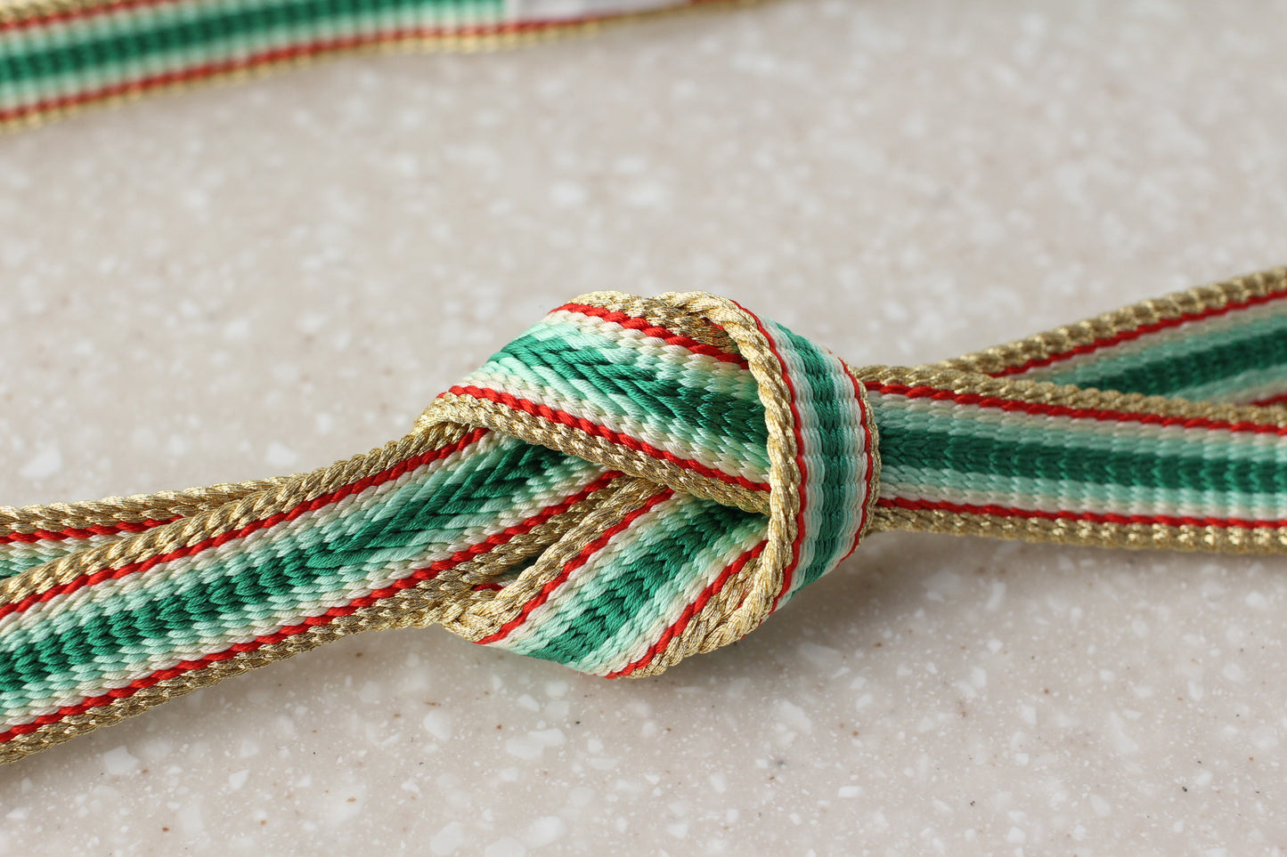 鎌倉組「水鏡」青竹〈帯締め〉