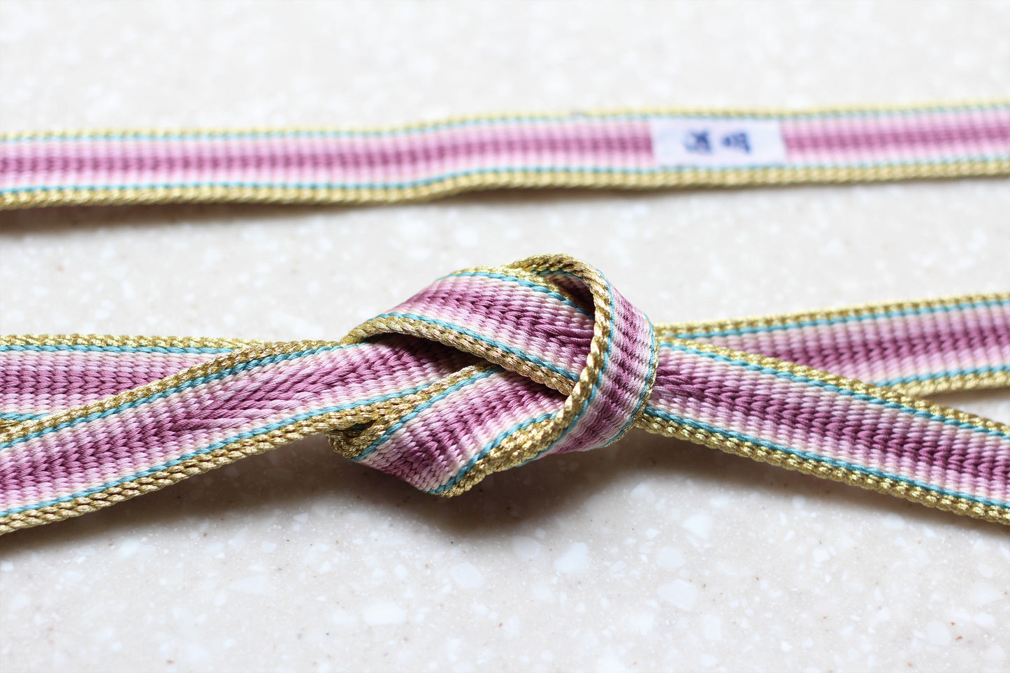 鎌倉組「水鏡」紫〈帯締め〉10月頒布品