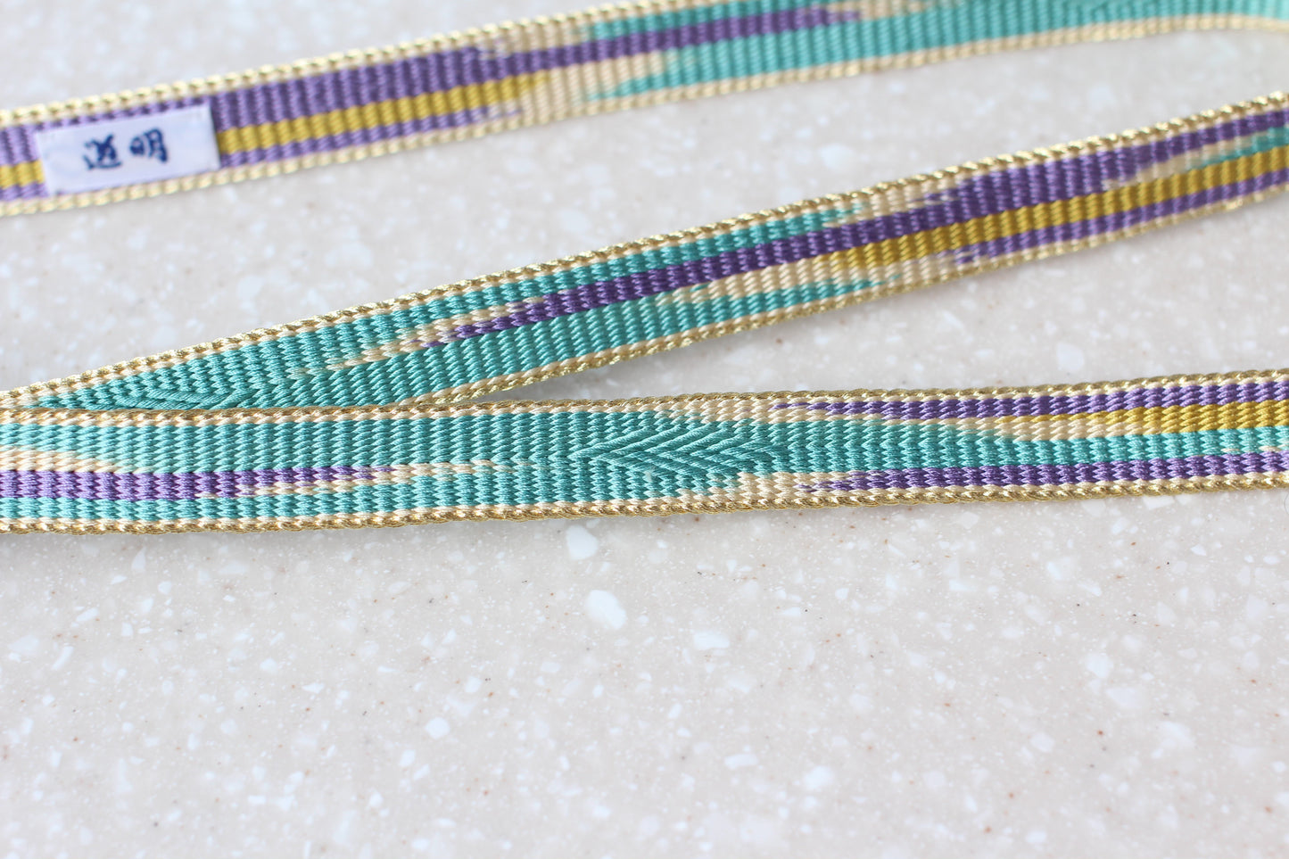 鎌倉組「浮糸」青緑〈帯締め〉