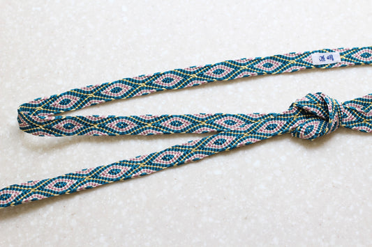 唐組「幡垂飾」花浅葱〈帯締め〉