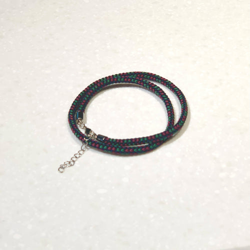 ２重巻き組紐ブレスレット（アンクレット）製作体験プラン