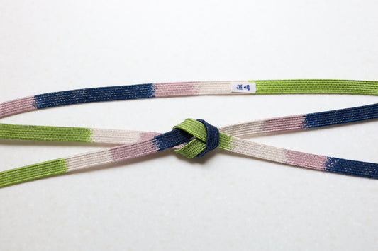 高麗組「無量義経」〈帯締め〉