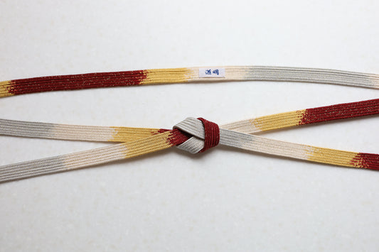 高麗組「阿弥陀経」〈帯締め〉