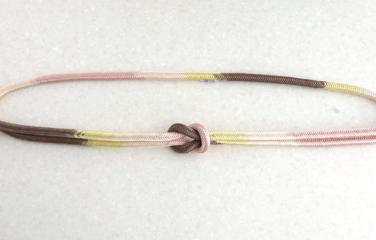 奈良組 四色段「登天楽」〈帯締め〉