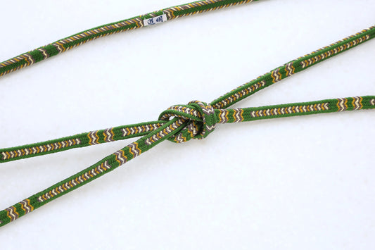 御岳組「糸竹」緑〈帯締め〉