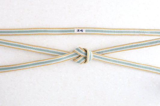 鎌倉組「水鏡」青磁〈帯締め〉10月頒布品