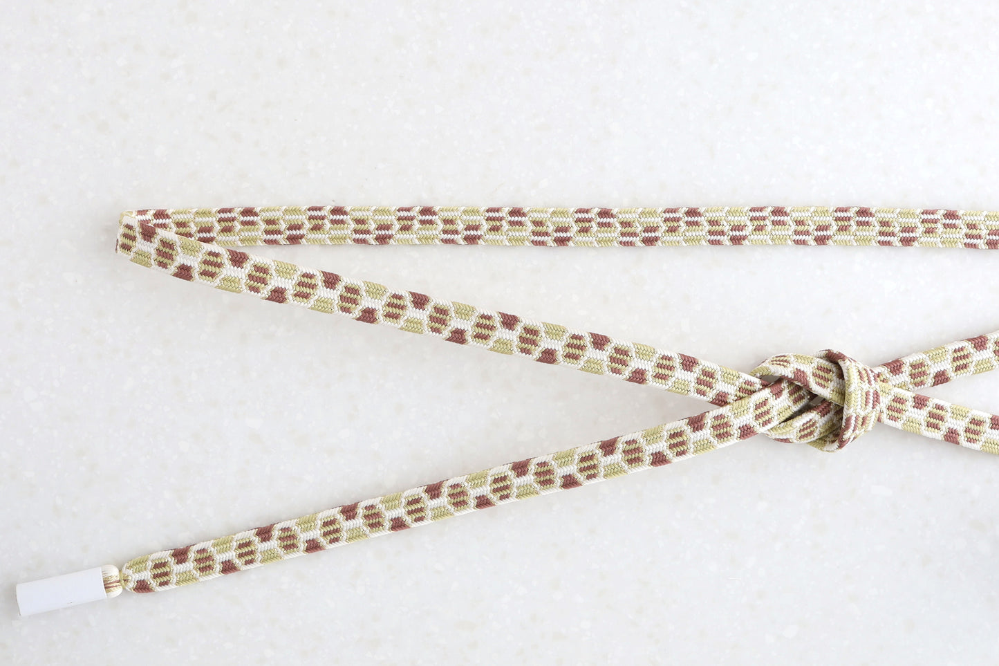 亀甲組　緑〈帯締め〉10月頒布品