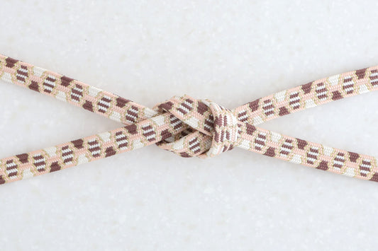 亀甲組 薄紅〈帯締め〉10月頒布品