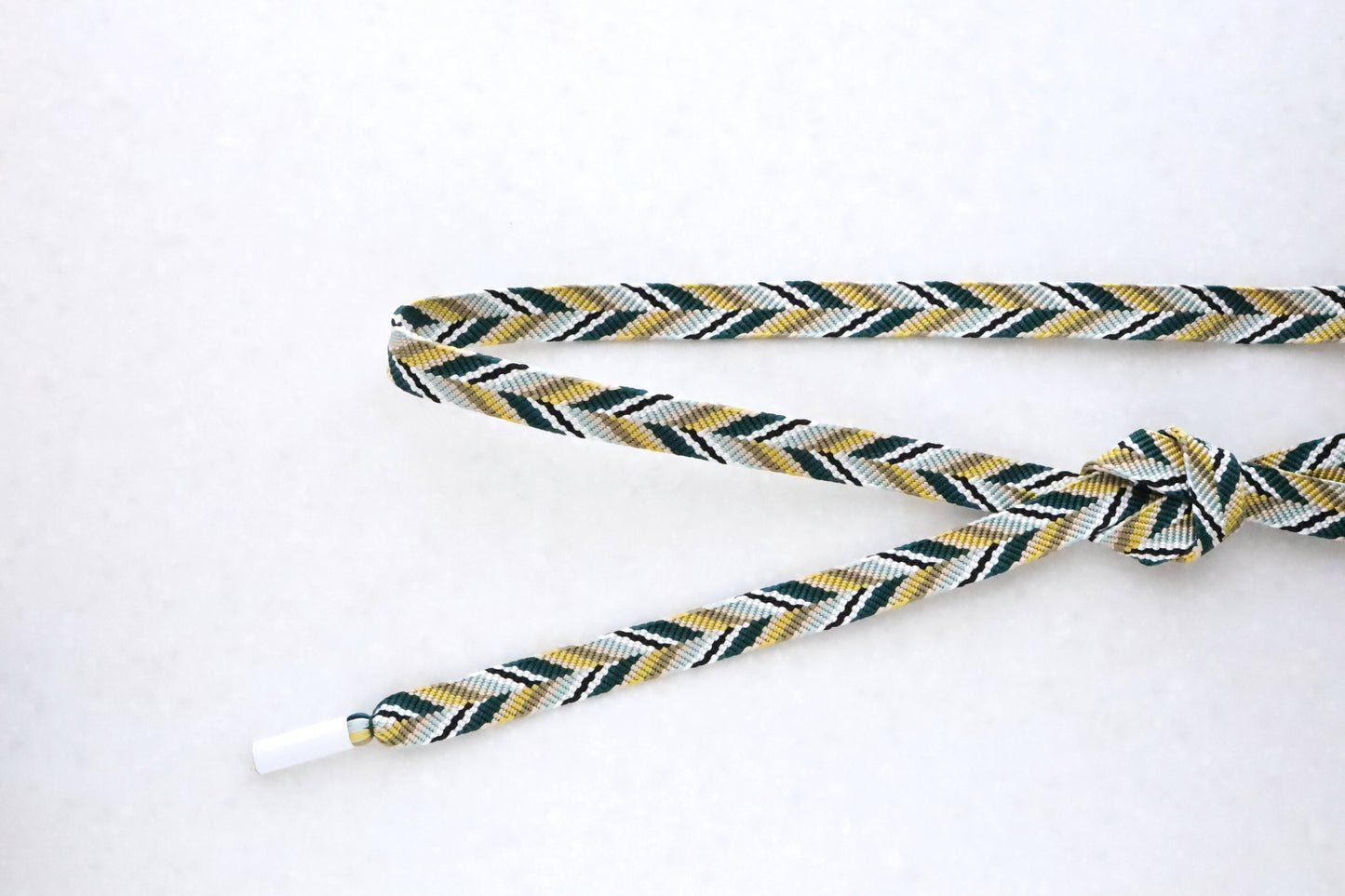 笹浪組　「鴛鴦」緑〈帯締め〉12月頒布品