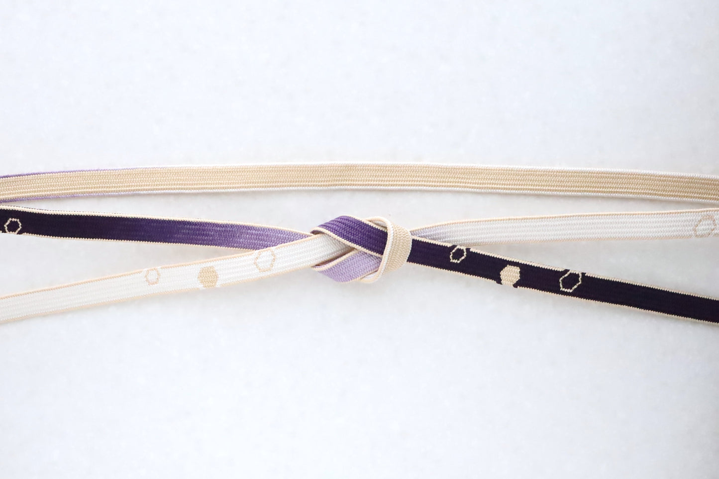 高麗組「こぼれ亀甲」〈帯締め〉12月頒布品