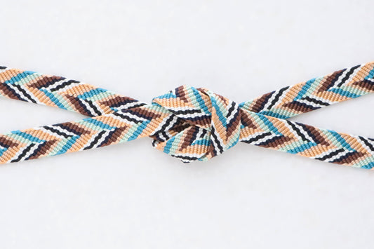 笹浪組 「鴛鴦」青〈帯締め〉12月頒布品