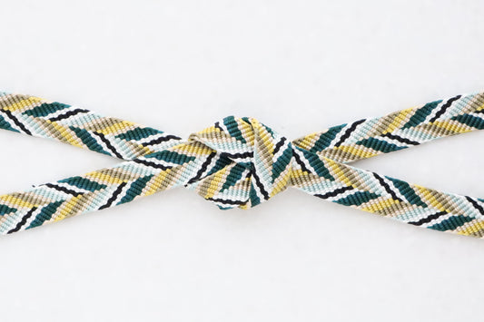 笹浪組 「鴛鴦」緑〈帯締め〉12月頒布品