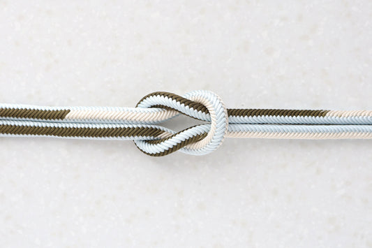 奈良組   筋段　灰緑・浅葱〈帯締め〉 4月頒布品