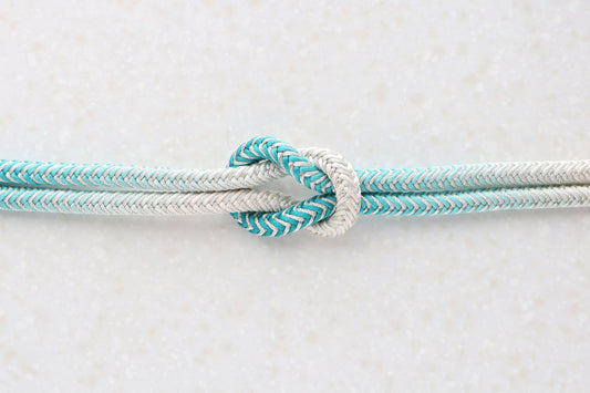 奈良組 青暈(銀糸)〈帯締め〉 8月頒布品
