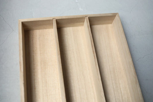 帯締用収納桐箱