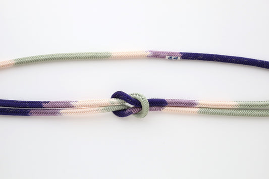 奈良組 四色段「賀殿」〈帯締め〉