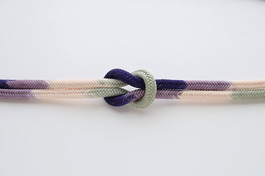 奈良組 四色段「賀殿」〈帯締め〉