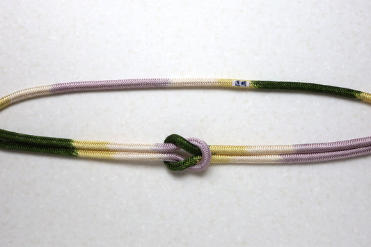 奈良組 四色段「延喜楽」〈帯締め〉